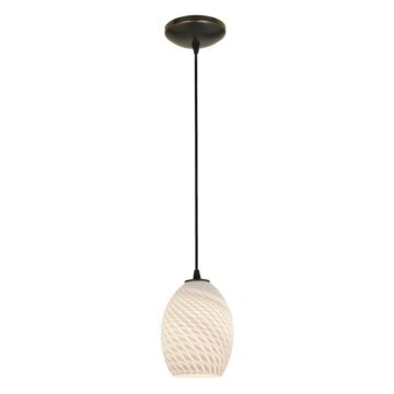 Brandy FireBird LED Pendant in Oil Rubbed Bronze by Access