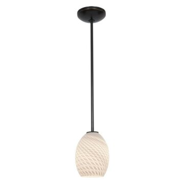 Brandy FireBird LED Pendant in Oil Rubbed Bronze by Access