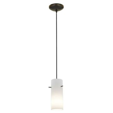 Cylinder LED Pendant in Oil Rubbed Bronze by Access