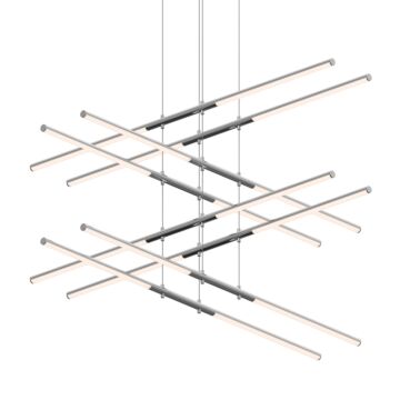 Tik Tak LED Pendant in Polished Chrome by Sonneman