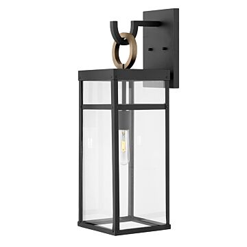 Hinkley Porter 1-Light Outdoor Light In Black