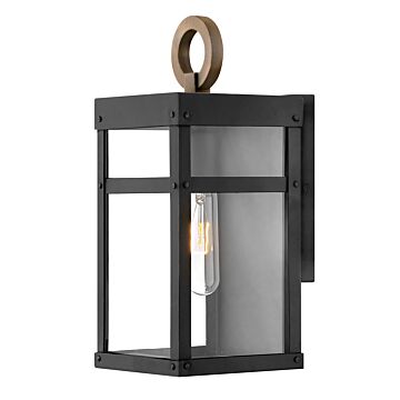 Hinkley Porter 1-Light Outdoor Light In Black