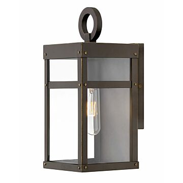 Hinkley Porter 1-Light Outdoor Light In Oil Rubbed Bronze