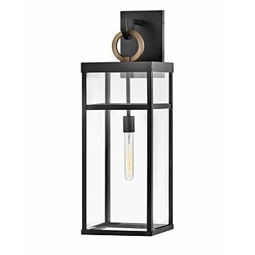 Hinkley Porter 1-Light Outdoor Light In Black