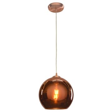 Glow LED Pendant in Brushed Copper by Access
