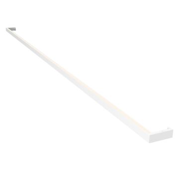 Sonneman Thin Line™ 2 Light 1 Inch Bathroom Vanity Light in Satin White