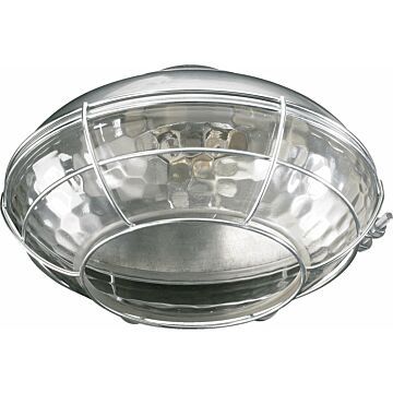 Hudson LED Patio Light Kit in Galvanized by Quorum International