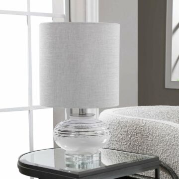 Lenta 1-Light Accent Lamp in Brushed Nickel