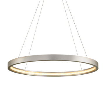 Jasmine LED Pendant in Silver Leaf by Corbett Lighting