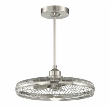 Savoy House Wetherby LED Fan D'Lier in Satin Nickel