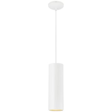 Pilson One Light Pendant in Matte White by Access