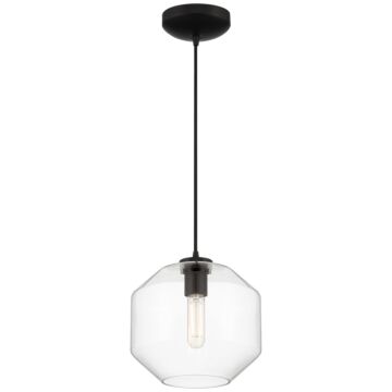 Clarity LED Pendant in Black by Access