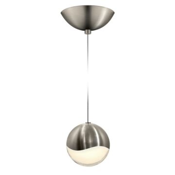 Grapes LED Pendant in Satin Nickel by Sonneman