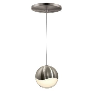 Grapes LED Pendant in Satin Nickel by Sonneman