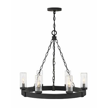 Hinkley Sawyer 6-Light Outdoor Pendant In Black