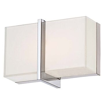 Minka Lavery High Rise 8 Inch Bathroom Vanity Light in Chrome