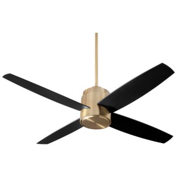Oslo 52"Ceiling Fan in Aged Brass by Oxygen