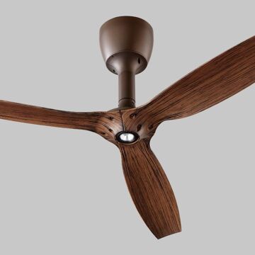 Alpha 60"Ceiling Fan in Oiled Bronze by Oxygen
