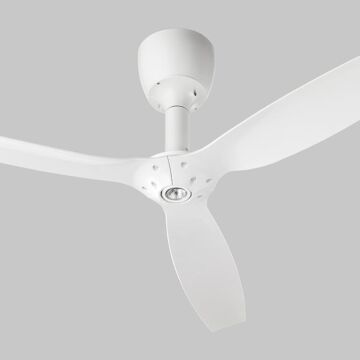 Alpha 60"Ceiling Fan in White by Oxygen