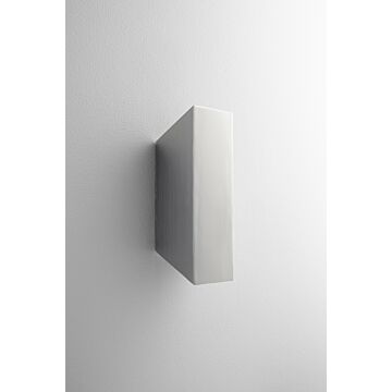 Duo LED Wall Sconce in Satin Nickel by Oxygen