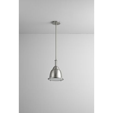 Ruvo LED Pendant in Satin Nickel by Oxygen