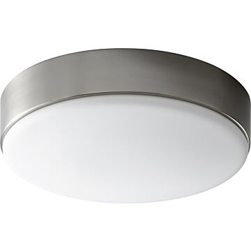Journey LED Ceiling Mount in Satin Nickel by Oxygen