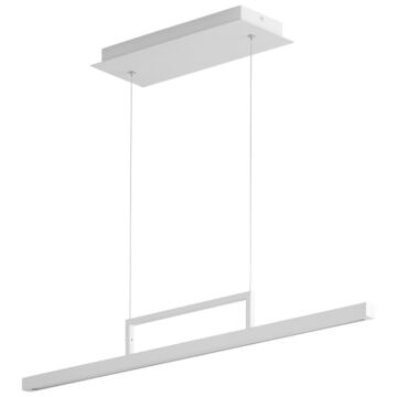 Stylus LED Pendant in White by Oxygen