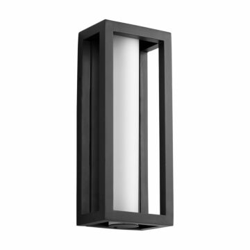 Aperto LED Outdoor Lantern in Black by Oxygen