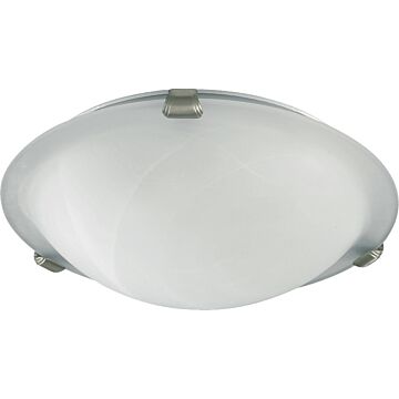 3000 Ceiling Mounts Three Light Ceiling Mount in Satin Nickel by Quorum International