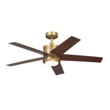 Brahm 48"Ceiling Fan in Natural Brass by Kichler