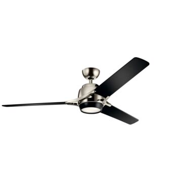 Zeus 60"Ceiling Fan in Polished Nickel by Kichler