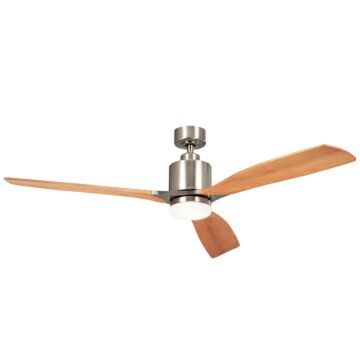 Ridley II 60"Ceiling Fan in Brushed Stainless Steel by Kichler