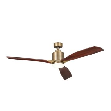 Ridley II 60"Ceiling Fan in Brushed Natural Brass by Kichler