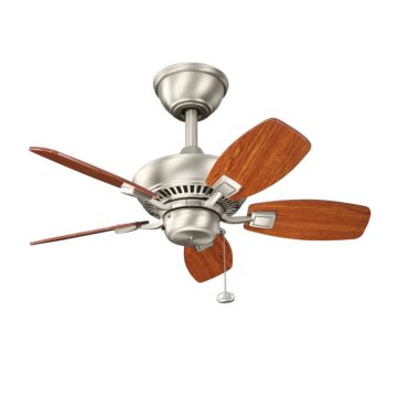 Canfield 30"Ceiling Fan in Brushed Nickel by Kichler