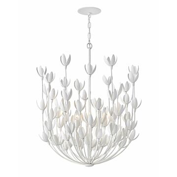 Hinkley Flora 6-Light Chandelier In Textured Plaster