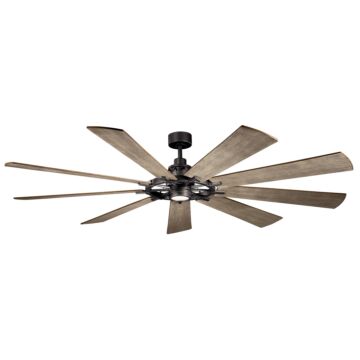 Gentry Xl 85"Ceiling Fan in Anvil Iron by Kichler