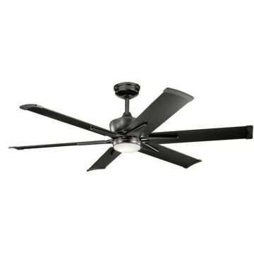 Szeplo Patio 60"Ceiling Fan in Satin Black by Kichler