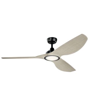 Imari 65"Ceiling Fan in Satin Black by Kichler