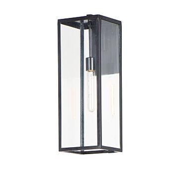 Catalina One Light Outdoor Wall Lantern in Dark Bronze by Maxim