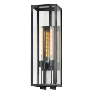 Catalina Two Light Outdoor Wall Sconce in Dark Bronze by Maxim