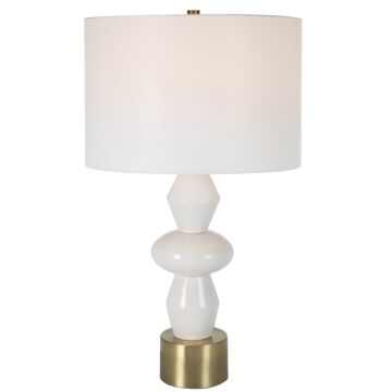 Uttermost 1-Light Architect White Table Lamp