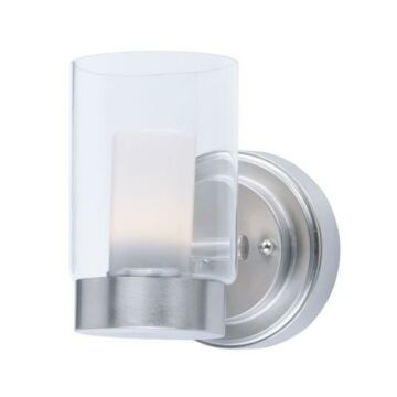 Mod LED Wall Sconce in Satin Nickel by Maxim