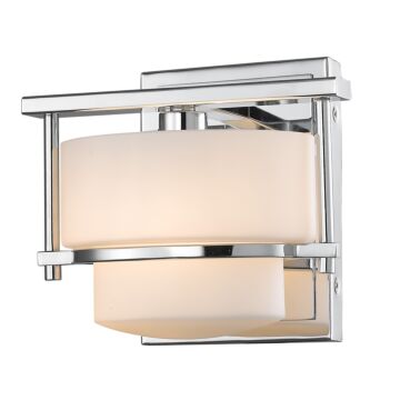 Z-Lite Porter 1-Light Wall Sconce In Chrome