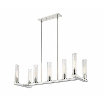 Z-Lite Beau 7-Light Chandelier In Polished Nickel
