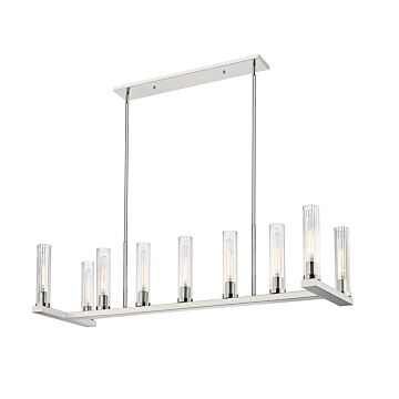 Z-Lite Beau 9-Light Chandelier In Polished Nickel