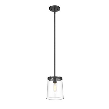 Z-Lite Callista 1-Light Mini Pendant Light In Matte Black