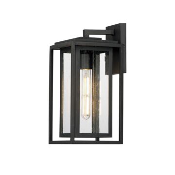 Cabana One Light Outdoor Wall Sconce in Black by Maxim