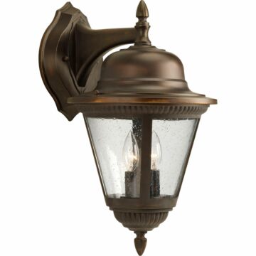 Westport 2-Light Wall Lantern in Antique Bronze