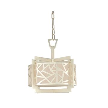  Miramar Pendant Light in Rose Silver