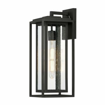 Cabana One Light Outdoor Wall Sconce in Black by Maxim